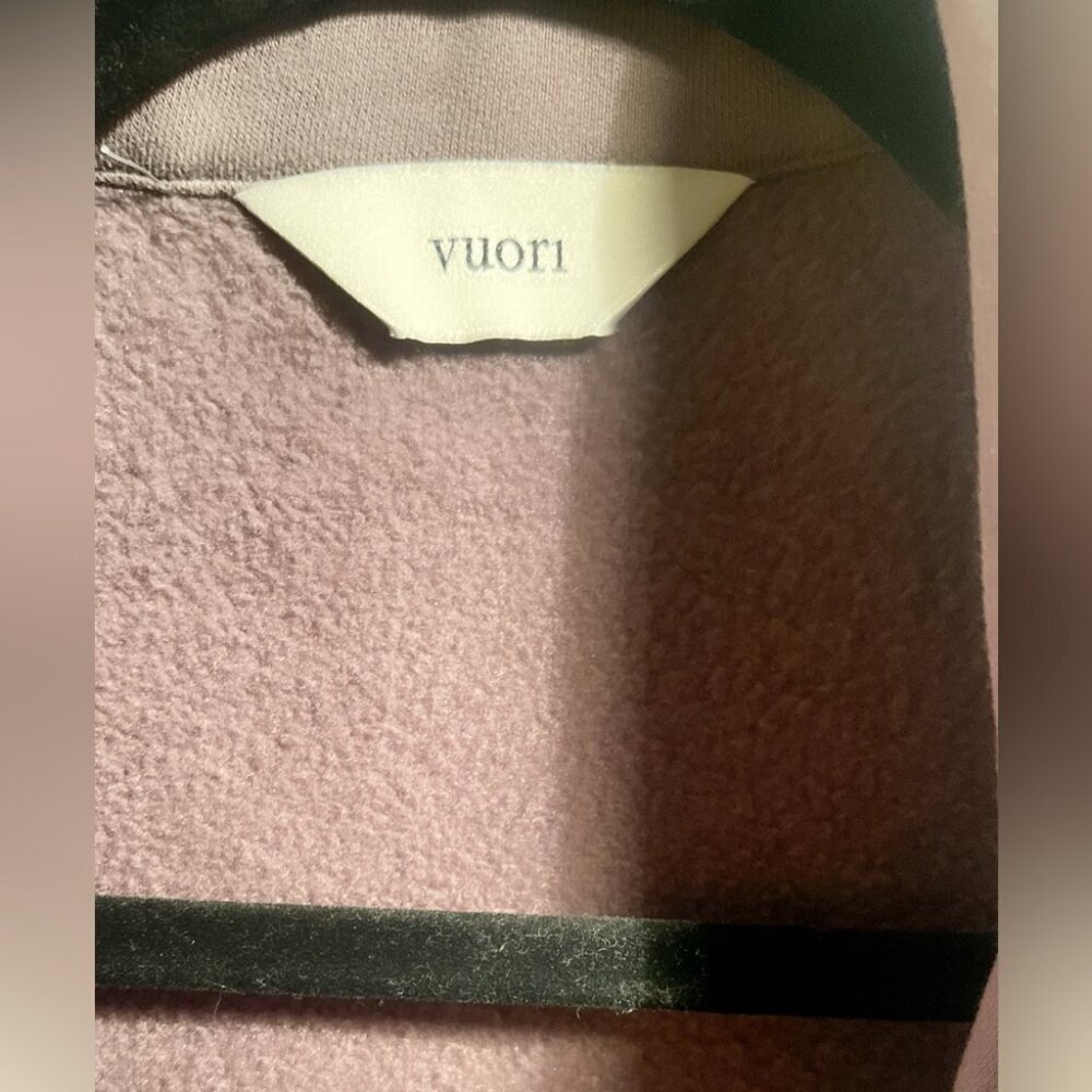 Vuori Restore Shirt Jacket Chia Organic Cotton French Terry, Size M - Picture 3 of 6